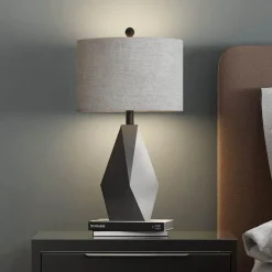 Crystal Noir Table Lamp - Elegant Decorative Lighting