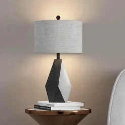 Crystal Noir Table Lamp - Elegant Decorative Lighting