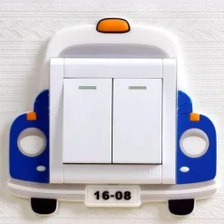 3D Cartoon Tier Nachtlichtschalter Abdeckung - Leuchtende dekorative Kunst