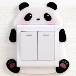 3D Cartoon Tier Nachtlichtschalter Abdeckung - Leuchtende dekorative Kunst