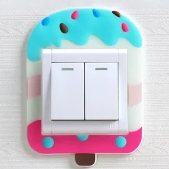 3D Cartoon Tier Nachtlichtschalter Abdeckung - Leuchtende dekorative Kunst