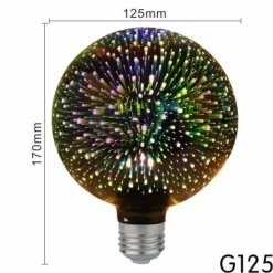 3D LED Night Light - Colorful Decorative Lamp