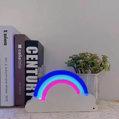 3D LED Regenbogen Nachtlampe - Buntes Wohndekor