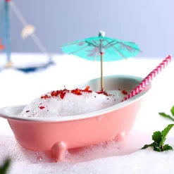 3D Realistischer Badewannen-Milchshakebecher - Lustiges Trinkgeschirr für die Heimdekoration