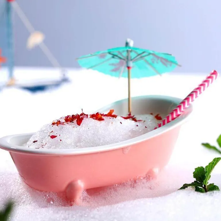 3D Realistischer Badewannen-Milchshakebecher - Lustiges Trinkgeschirr für die Heimdekoration