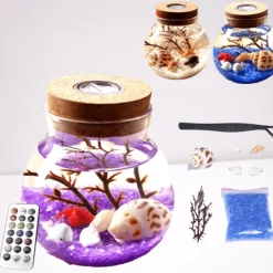 3D Unterwasser-LED-Nachtlampe - Ozean-Dekor-Nachtlicht