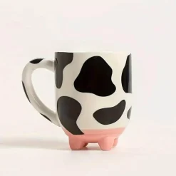 Daisy Keramiktasse - Blumenkaffeetasse