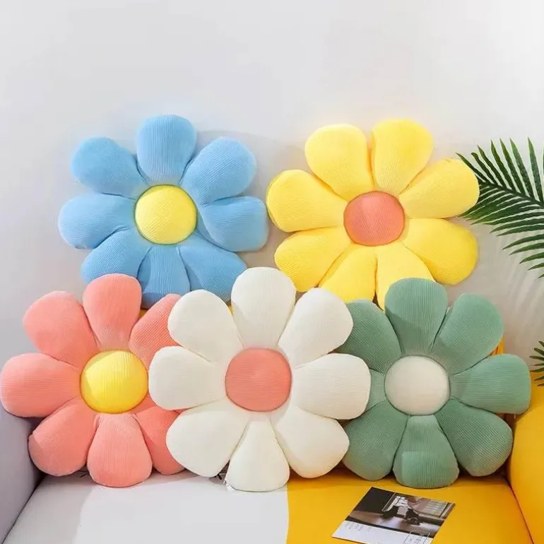 Daisy Kissen - Florales Dekokissen