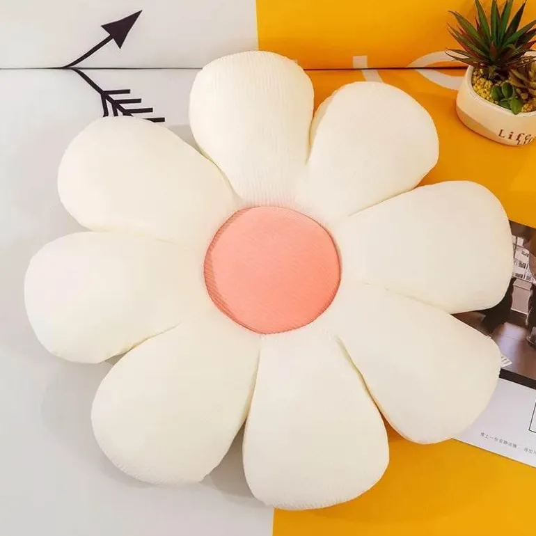 Daisy Kissen - Florales Dekokissen
