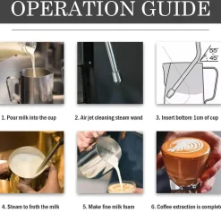 Dampfdüse aus Edelstahl – Zubehör für Breville-Espressomaschinen