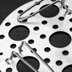 Dampfgarer-Gestell aus Edelstahl – Fritteusen-Kochzubehör