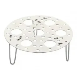 Dampfgarer-Gestell aus Edelstahl – Fritteusen-Kochzubehör