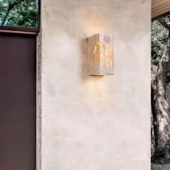 Danica Travertin-Wandleuchte – Moderne dekorative Leuchte