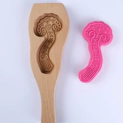 3D-Backformen aus Holz – dekorative Gebäckbackwerkzeuge