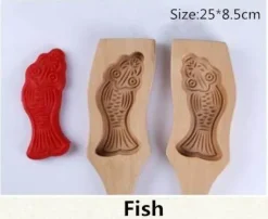 3D-Backformen aus Holz – dekorative Gebäckbackwerkzeuge