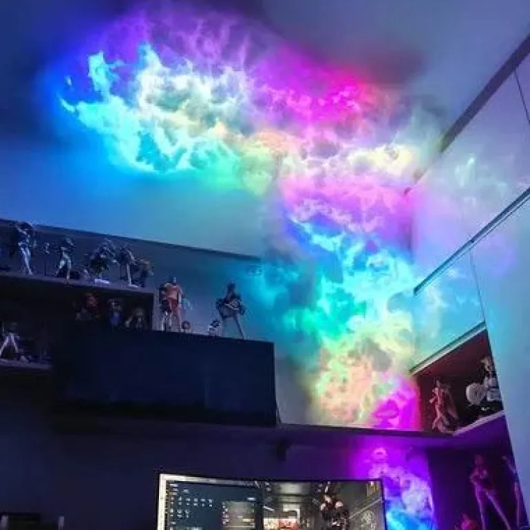 3D-Blitz-Atmosphären-Licht-Kit – Donnerglühen DIY-Licht