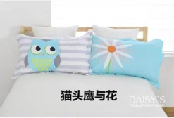 3D-Cartoon-Kissenbezüge – Lustige dekorative Bezüge aus Baumwolle