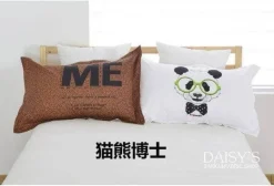 3D-Cartoon-Kissenbezüge – Lustige dekorative Bezüge aus Baumwolle