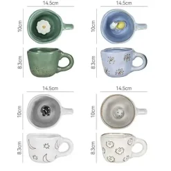 3D-Cartoon-Tier-Kaffeetassen – Einzigartige handgemachte Geschenkideen