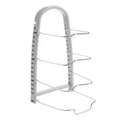 Deckelhalter aus Edelstahl – Küchen-Organizer für Töpfe und Löffel