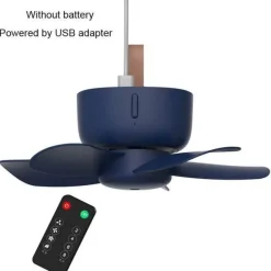 Deckenventilator-Luftkühler mit Fernbedienung - Einstellbarer intelligenter Ventilator