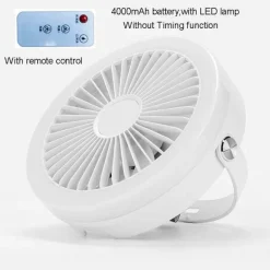 Deckenventilator-Luftkühler mit Fernbedienung - Einstellbarer intelligenter Ventilator