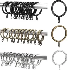 Decorative Shower Curtain Hooks - Stylish Bathroom Accessories