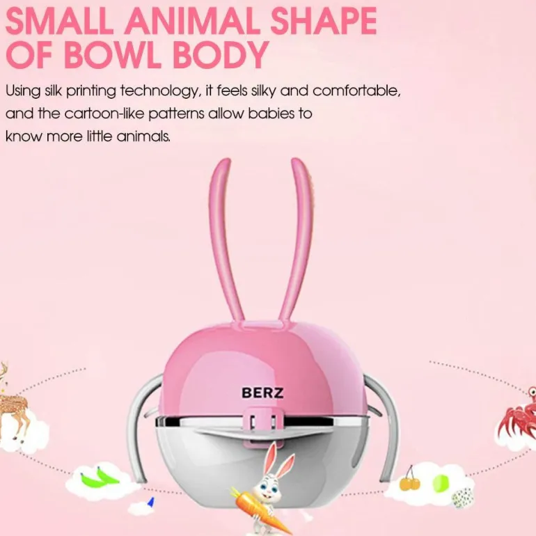 Deer Baby-Essset – 5-in-1-Geschirr-Essentials für Kleinkinder