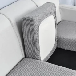 Dehnbarer Jacquard-Sofabezug – bequemer Kissenschutz