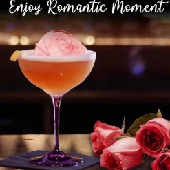 3D-Eiswürfelformen aus Silikon in Rosenform – dekorative Getränkeformen