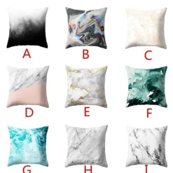 Dekorative Kissenbezüge aus Marmor – Kissenbezüge für Zuhause