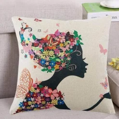 Dekorative Kissenbezüge mit Baummotiv – Niedliche Akzentbezüge für Zuhause