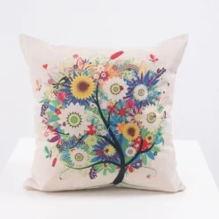 Dekorative Kissenbezüge mit Baummotiv – Niedliche Akzentbezüge für Zuhause