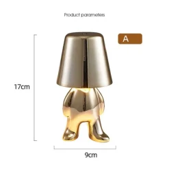 Dekorative Statuen-Tischlampe – Elegante Beleuchtungsvorrichtung