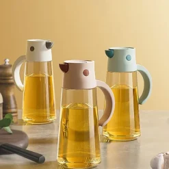Dekorative Vogelölflasche aus Glas - Küchenaccessoire