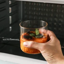 Dessertbecher aus Hochtemperaturglas – Elegantes Cocktailglas für Hochzeitsfeiern