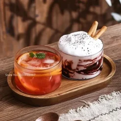 Dessertschale aus Glas – Elegante Servierschale für den Nachmittagstee