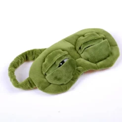 3D-Frosch-Augenmaske – bequeme Schlafhilfe