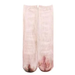 3D-gedruckte Katzenpfotensocken - Unisex-Tiersocken