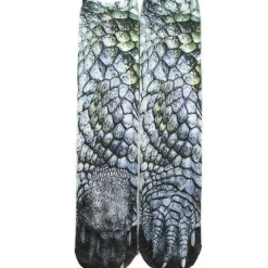 3D-gedruckte Katzenpfotensocken - Unisex-Tiersocken