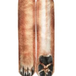 3D-gedruckte Katzenpfotensocken - Unisex-Tiersocken