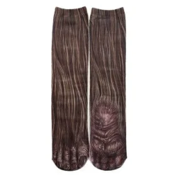 3D-gedruckte Katzenpfotensocken - Unisex-Tiersocken