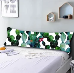 3D-gedruckter Kaktus-Kissenbezug - Dekorativer Kissenbezug