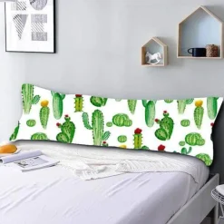 3D-gedruckter Kaktus-Kissenbezug - Dekorativer Kissenbezug