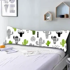 3D-gedruckter Kaktus-Kissenbezug - Dekorativer Kissenbezug