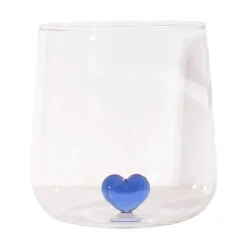 3D-Herzbecher – Buntes Glasgeschenk für Mädchen