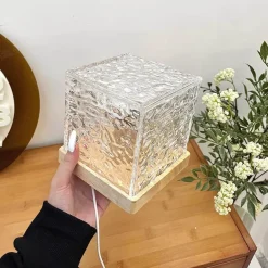 Diamant-Nachtlampe – leuchtendes Tischlicht-Dekor