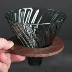 Diamond Glass Kaffeekaraffe - Wiederverwendbarer Filterbecher