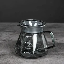 Diamond Glass Kaffeekaraffe - Wiederverwendbarer Filterbecher