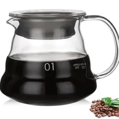 Diamond Glass Kaffeekaraffe - Wiederverwendbarer Filterbecher